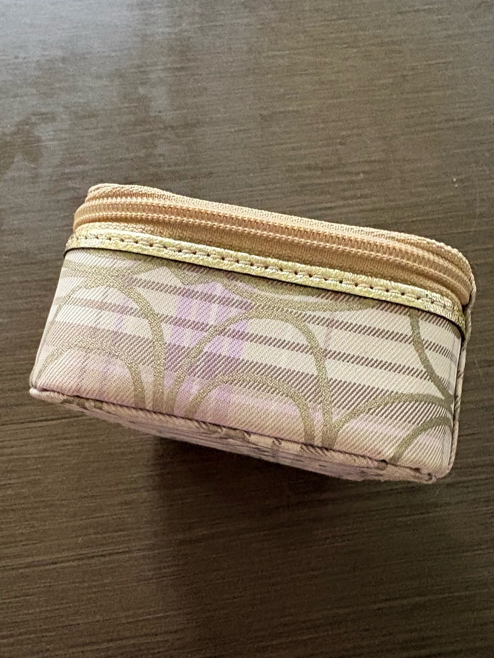 COACH Lavender Madras Plaid Jewelry Box, NWT - Picture 10 of 12